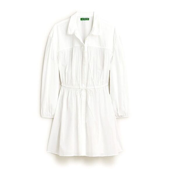 J Crew Tie Front Beach Dress in Cotton Voile NWT